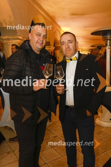  Rajko Lahovnik, gostilna Parma, Maribor;  Borut  Cvetko, kreativni direktor, Mediaspeed6. Salon štajerskih mladih vin Pubec 2021