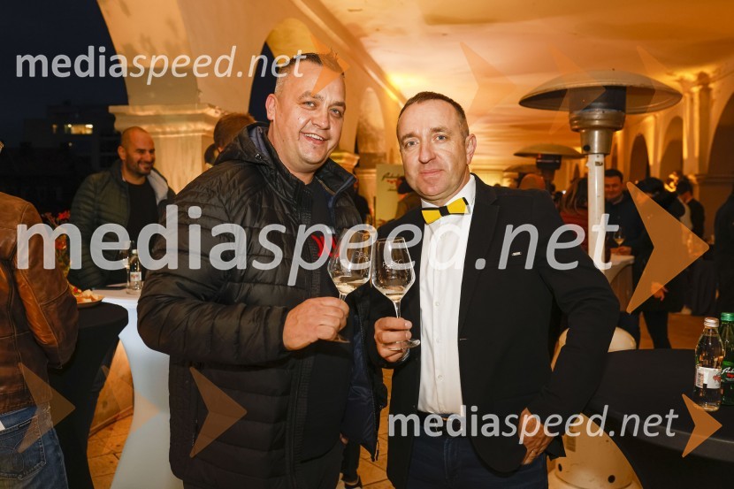  Rajko Lahovnik, gostilna Parma, Maribor;  Borut  Cvetko, kreativni direktor, Mediaspeed6. Salon štajerskih mladih vin Pubec 2021