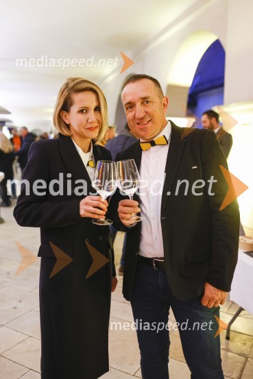  Natalija Cvetko, vodja projektov, Mediaspeed;  Borut  Cvetko, kreativni direktor, Mediaspeed6. Salon štajerskih mladih vin Pubec 2021