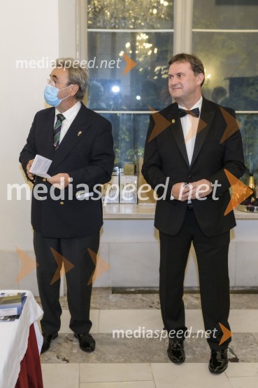 mag. Zdravko Luketič, mestni svetnik MOM, Nova Slovenija – Krščanski demokrati;  Nino Maletič, predsednik Lions kluba MariborDobrodelna prireditev Lions kluba Maribor