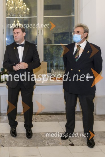  Nino Maletič, predsednik Lions kluba Maribor; mag. Zdravko Luketič, mestni svetnik MOM, Nova Slovenija – Krščanski demokratiDobrodelna prireditev Lions kluba Maribor