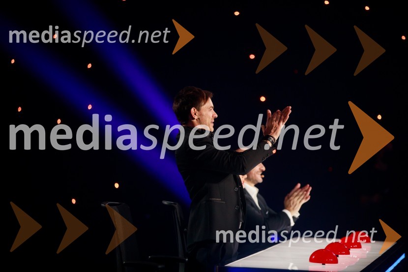  Lado Bizovičar, igralecSlovenija ima talent 2021, prva polfinalna oddaja