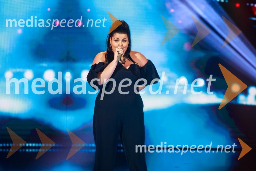  Emilija  DomićSlovenija ima talent 2021, prva polfinalna oddaja