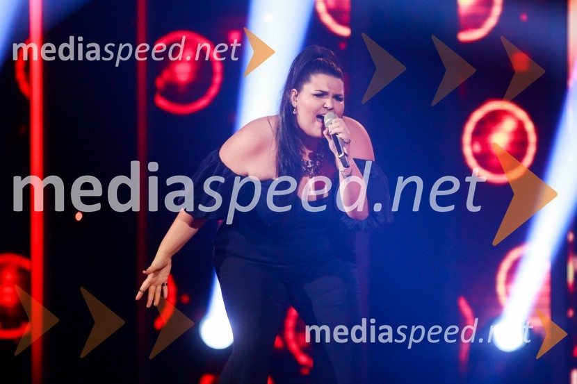  Emilija  DomićSlovenija ima talent 2021, prva polfinalna oddaja