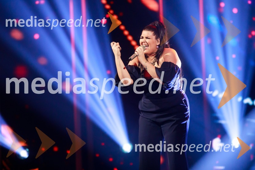  Emilija  DomićSlovenija ima talent 2021, prva polfinalna oddaja
