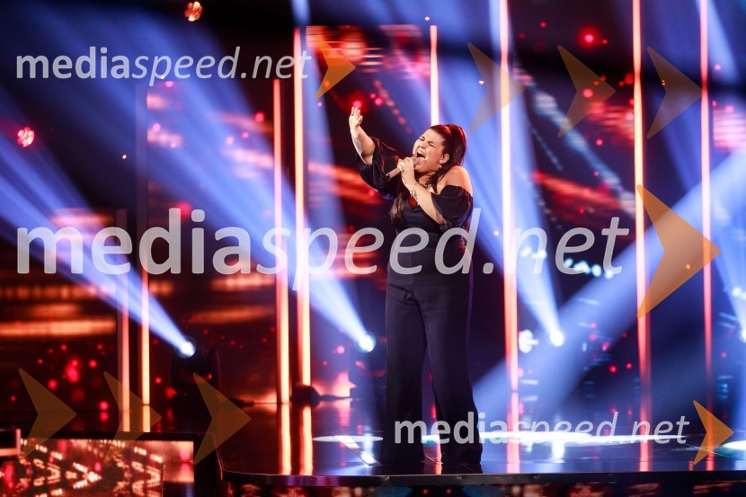  Emilija  DomićSlovenija ima talent 2021, prva polfinalna oddaja