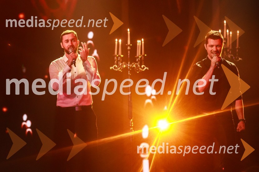  Boštjan Petek;  Luka  ZajcSlovenija ima talent 2021, prva polfinalna oddaja