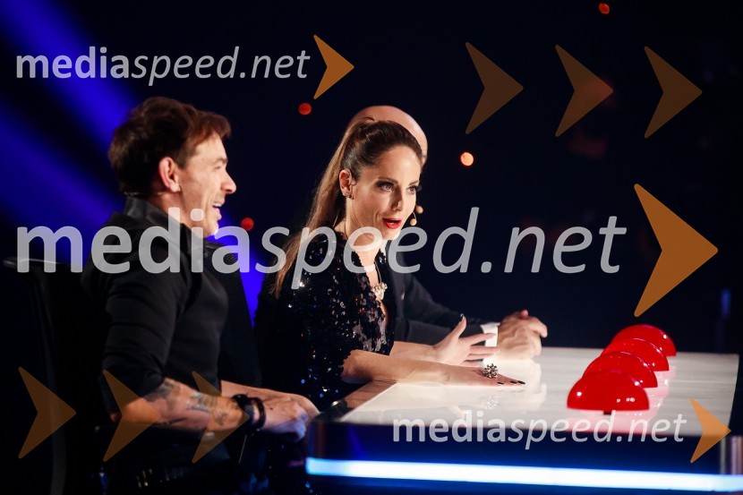 Lado Bizovičar, igralec;  Ana Klašnja, balerinaSlovenija ima talent 2021, prva polfinalna oddaja