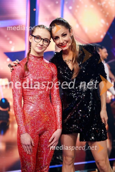  Tajda  Korče;  Ana Klašnja, balerinaSlovenija ima talent 2021, prva polfinalna oddaja