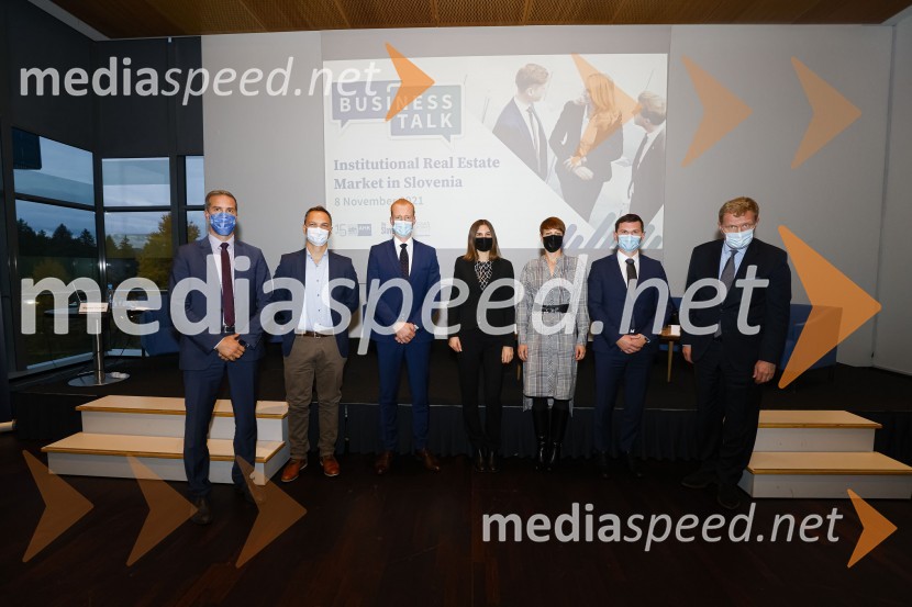  Klemen Fajmut, vodja razvoja in širitve trgov, Imagine, d. o. o.;  Gregor  Rožman, partner in pomočnik direktorja, Protim Ržišnik Perc;  Matej Sodin, direktor podjetja Reitenburg d.o.o.;  Klara Matić, vodja kapitalskih trgov, Colliers;  Maja  Ostanek, direktorica investicijskih nepremičnin, KF Finance d.o.o.;  Matevž Menčak, vodja nepremičninskega sklada, Generali Investments; mag. Miran Gajšek, vodja, Oddelek za urejanje prostora, Mestna občina LjubljanaBusiness Talk, Slovensko-nemška gospodarska zbornica