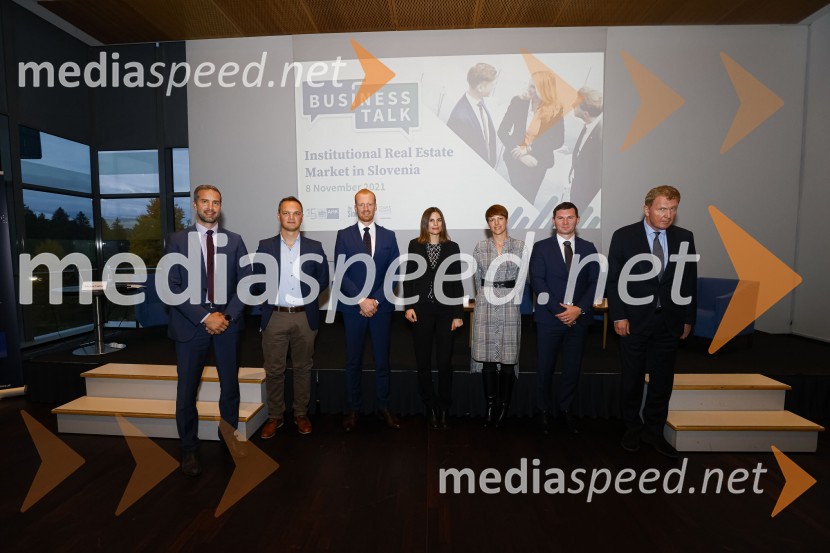  Klemen Fajmut, vodja razvoja in širitve trgov, Imagine, d. o. o.;  Gregor  Rožman, partner in pomočnik direktorja, Protim Ržišnik Perc;  Matej Sodin, direktor podjetja Reitenburg d.o.o.;  Klara Matić, vodja kapitalskih trgov, Colliers;  Maja  Ostanek, direktorica investicijskih nepremičnin, KF Finance d.o.o.;  Matevž Menčak, vodja nepremičninskega sklada, Generali Investments; mag. Miran Gajšek, vodja, Oddelek za urejanje prostora, Mestna občina LjubljanaBusiness Talk, Slovensko-nemška gospodarska zbornica