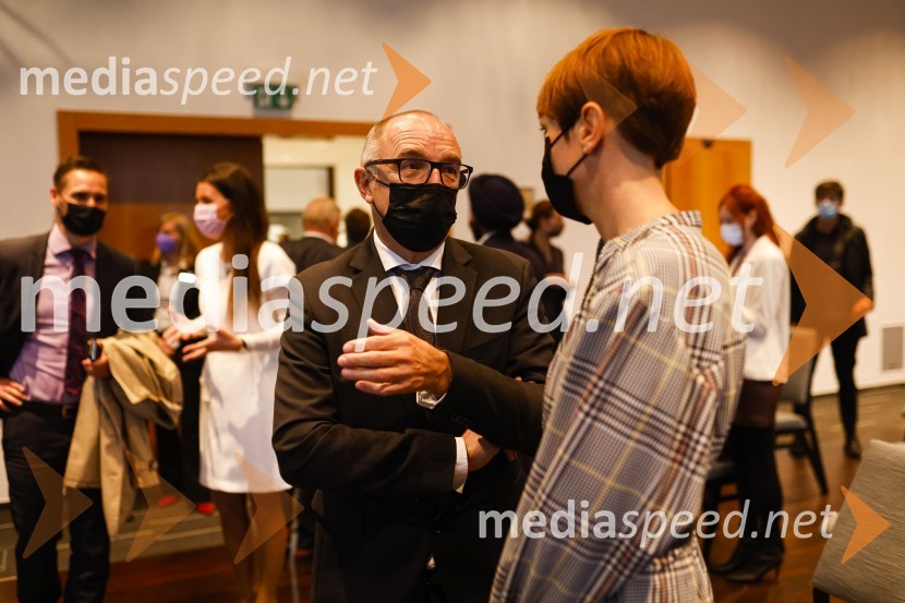  Brane Krajnik, The Slovenia Times, CEO & Publisher;  Maja  Ostanek, direktorica investicijskih nepremičnin, KF Finance d.o.o.Business Talk, Slovensko-nemška gospodarska zbornica