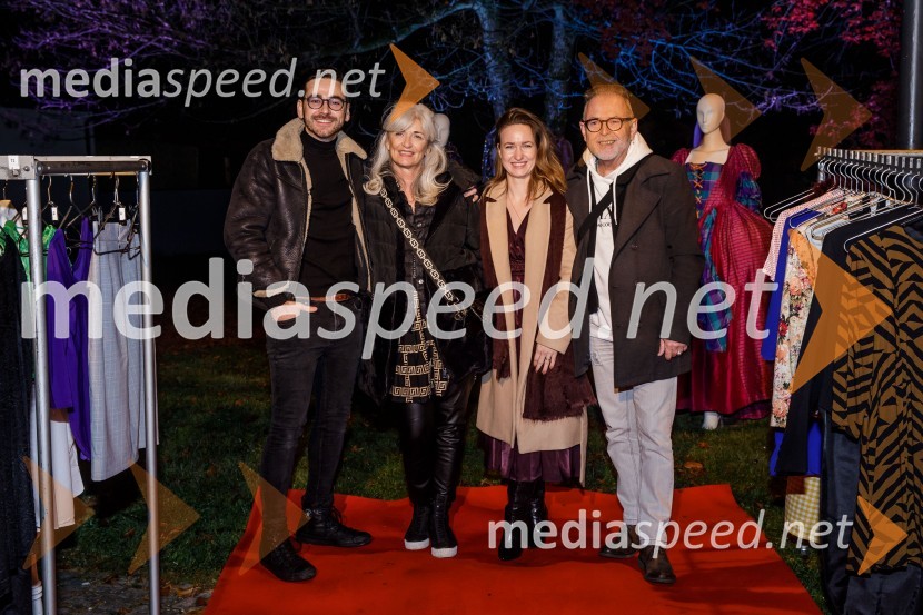  Samo Kozlevčar, glasbenik in podjetnik;  Eva Kozlevčar, glasbenica;  Anja Kozlevčar;  Tomaž Kozlevčar, vokalistŽenska, 50. premiera Špas teatra