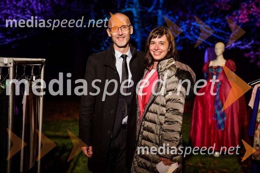  Blaž Gregorin, direktor, Tam-Tam ;  Irena Lesjak, RTV SlovenijaŽenska, 50. premiera Špas teatra