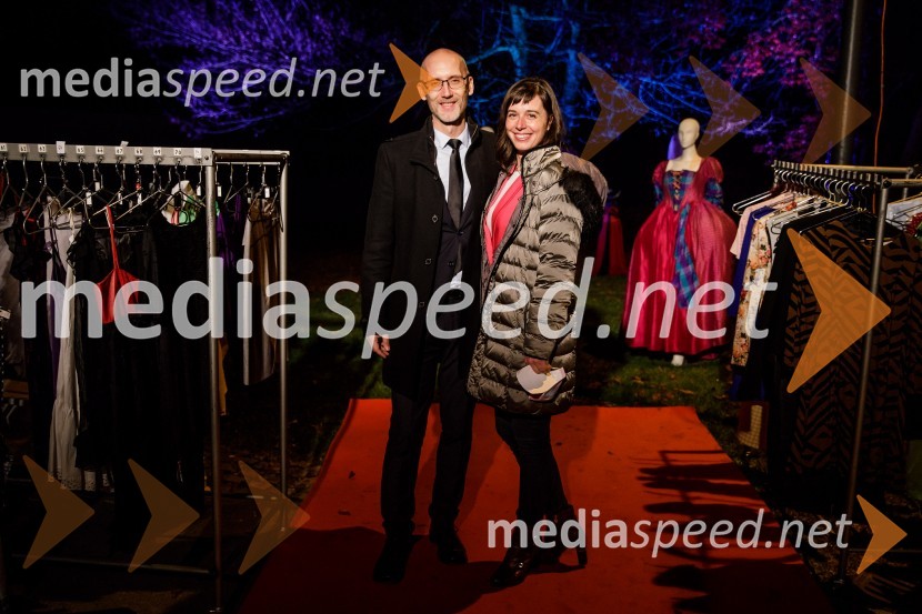  Blaž Gregorin, direktor, Tam-Tam ;  Irena Lesjak, RTV SlovenijaŽenska, 50. premiera Špas teatra