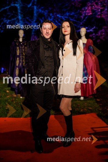  Jan Bučar, igralec;  Eli BrelihŽenska, 50. premiera Špas teatra