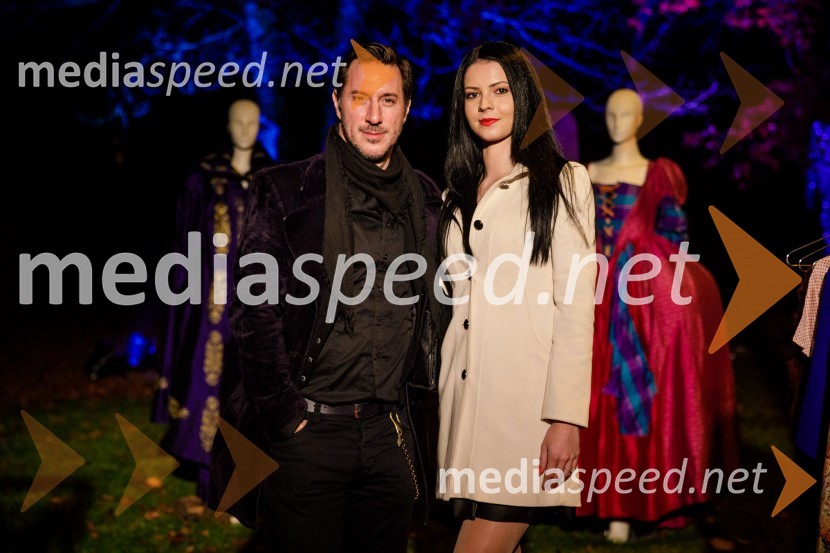  Jan Bučar, igralec;  Eli BrelihŽenska, 50. premiera Špas teatra