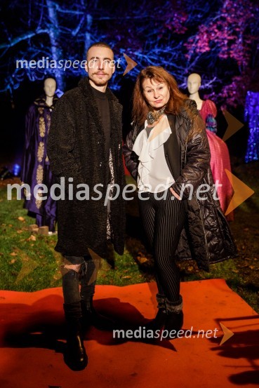  Žiga Flajnik, kostumograf;  Violeta Tomić, igralka, poslanka, Združena levicaŽenska, 50. premiera Špas teatra