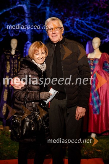  Valerija Vilfan;  Peter Vilfan, nekdanji poslanec, nekdanji košarkarŽenska, 50. premiera Špas teatra