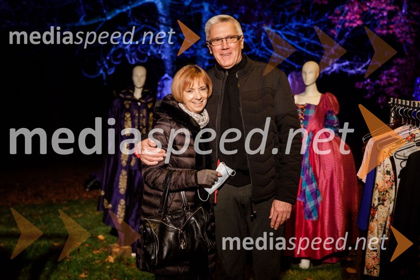  Valerija Vilfan;  Peter Vilfan, nekdanji poslanec, nekdanji košarkarŽenska, 50. premiera Špas teatra