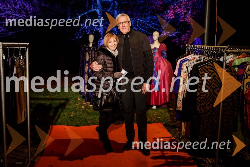  Valerija Vilfan;  Peter Vilfan, nekdanji poslanec, nekdanji košarkarŽenska, 50. premiera Špas teatra