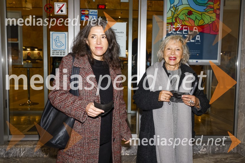  Anja Medved, avtorica dokumentarnih filmov, video projektov in gledaliških predstav;  Nadja Velušček, režiserkaIn stoletje bo zardelo. Primer Kocbek, premiera melodrame