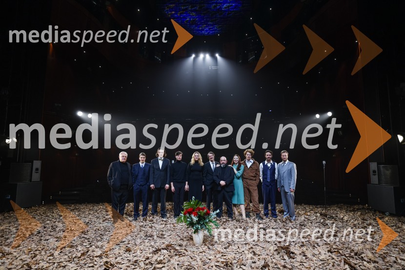  Pavle Ravnohrib, igralec;  Timotej Novaković, igralec;  Lovro Zafred, igralec;  Mario Dragojević, igralec;  Vitorija  Zdovc;  Peter Harl, igralec;  Gregor  Čušin, igralec;  Anuša  Kodelja, igralka;  Borut Doljšak, igralec;  Matija Rupel, igralec;  Gregor Podričnik, igralecIn stoletje bo zardelo. Primer Kocbek, premiera melodrame