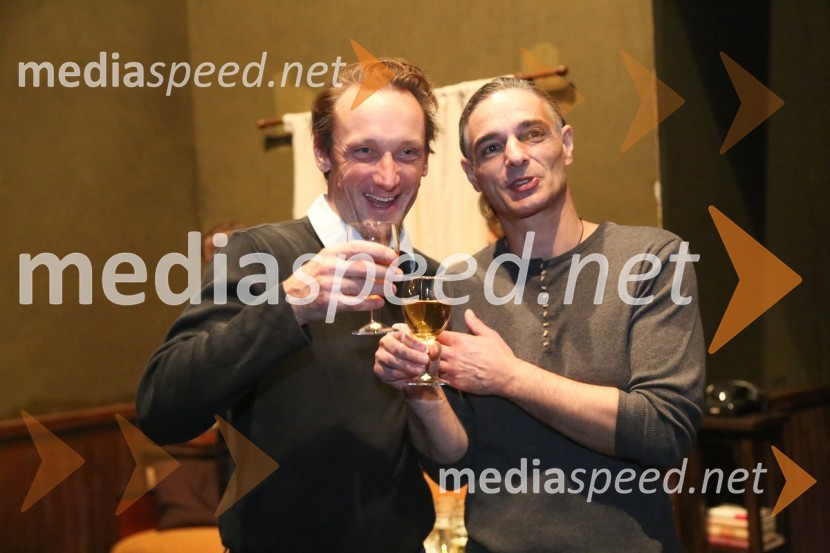  Marko  Mandić, igralec;  Gorazd  Logar, igralecCement, premiera v SNG Drama Ljubljana