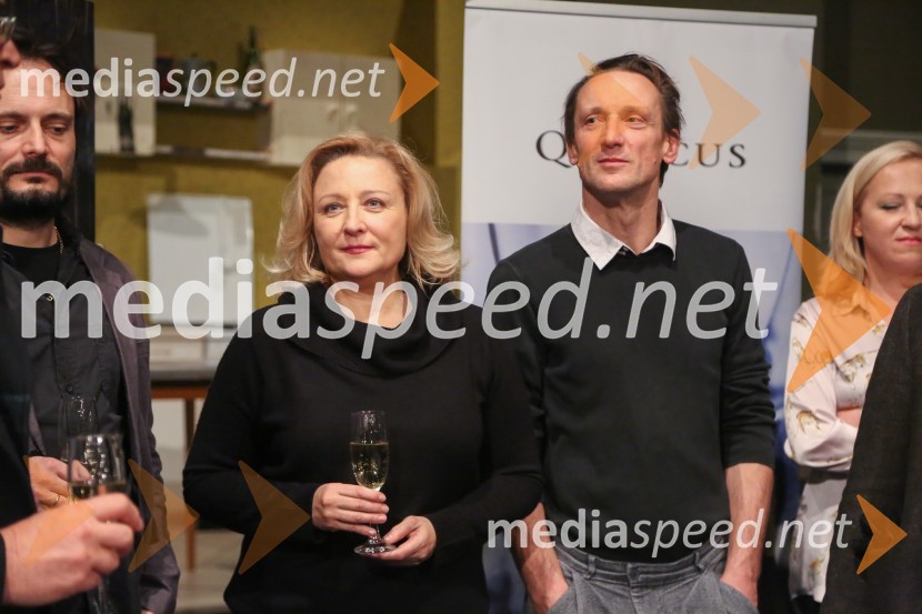  Nataša Barbara Gračner, igralka;  Marko  Mandić, igralecCement, premiera v SNG Drama Ljubljana