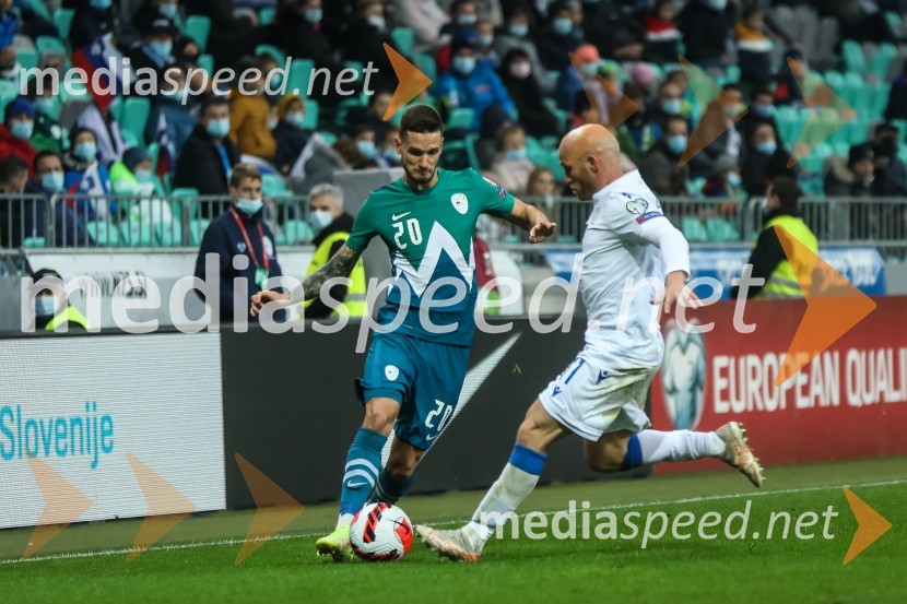  Petar Stojanović, nogometaš, GNK Dinamo ZagrebSlovenija - Ciper, nogometna tekma