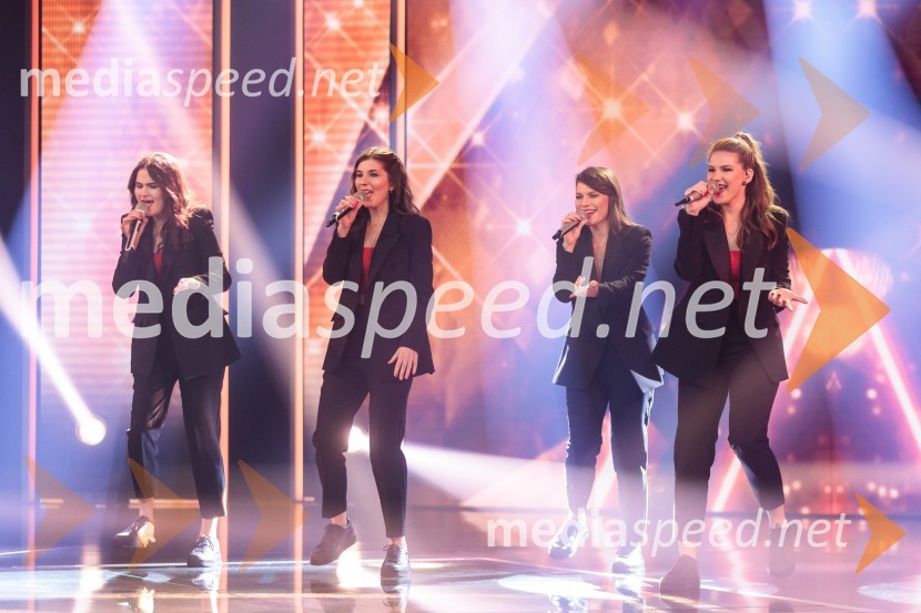  Nina Pintar;  Špela Ivančič;  Nika  Svetlin;  Anja Ruperčič, Annia, pevkaSlovenija ima talent 2021, druga polfinalna oddaja