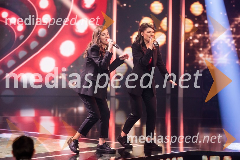  Nika  Svetlin;  Špela IvančičSlovenija ima talent 2021, druga polfinalna oddaja