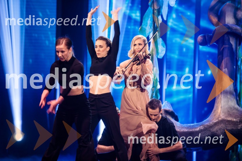  Maša Golob, violinistkaSlovenija ima talent 2021, druga polfinalna oddaja