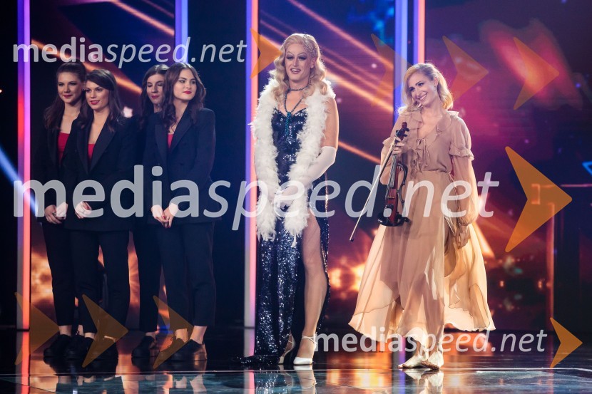 Ain't Harmony, Jenna D in Maša GolobSlovenija ima talent 2021, druga polfinalna oddaja