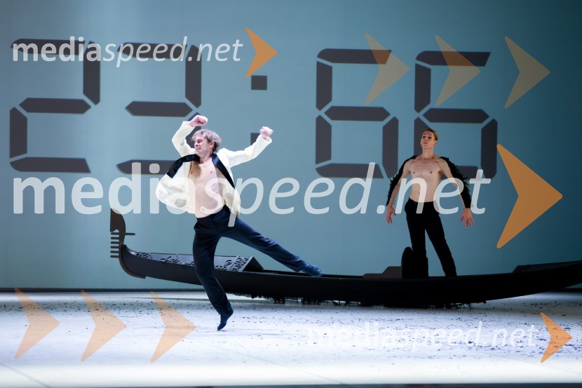  Anton Bogov, baletni solist;  Sytze Jan Luske, baletni plesalecAnton Bogov se je s Smrtjo v Benetkah poslovil od aktivne kariere