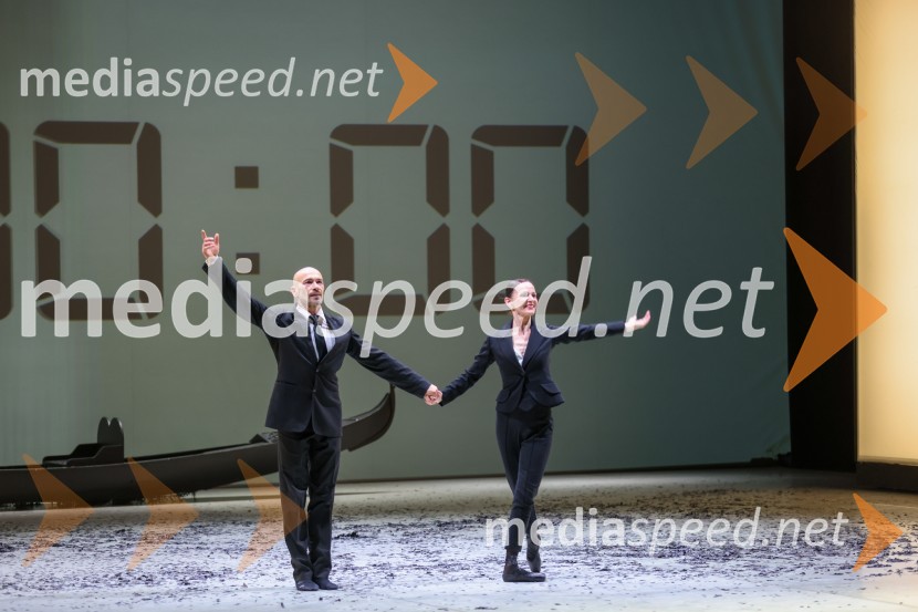  Sergiu Moga, baletni solist;  Tanja Baronik, baletna solistkaAnton Bogov se je s Smrtjo v Benetkah poslovil od aktivne kariere