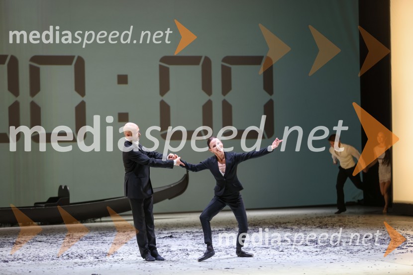  Sergiu Moga, baletni solist;  Tanja Baronik, baletna solistkaAnton Bogov se je s Smrtjo v Benetkah poslovil od aktivne kariere