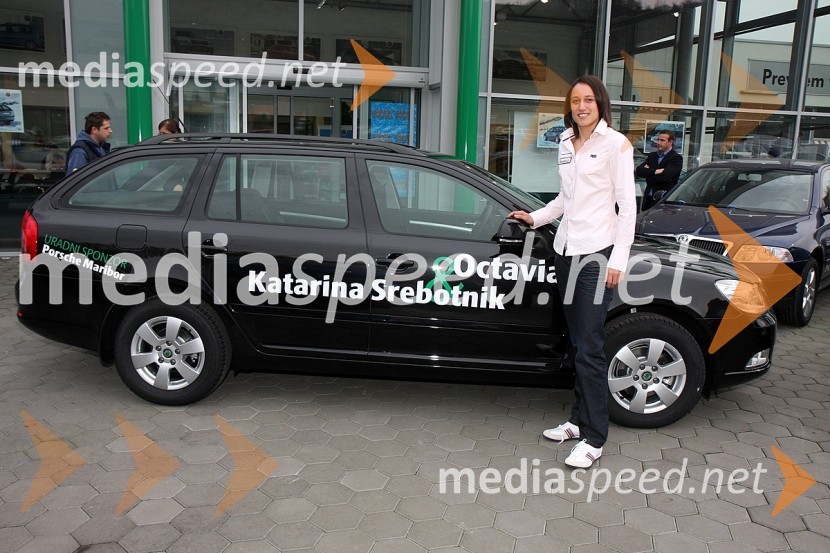 Mediaspeed Teniška igralka Katarina Srebotnik prejela ključe novega