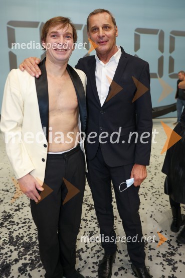  Anton Bogov, baletni solist;  Danilo Rošker, direktor SNG MariborAnton Bogov se je s Smrtjo v Benetkah poslovil od aktivne kariere