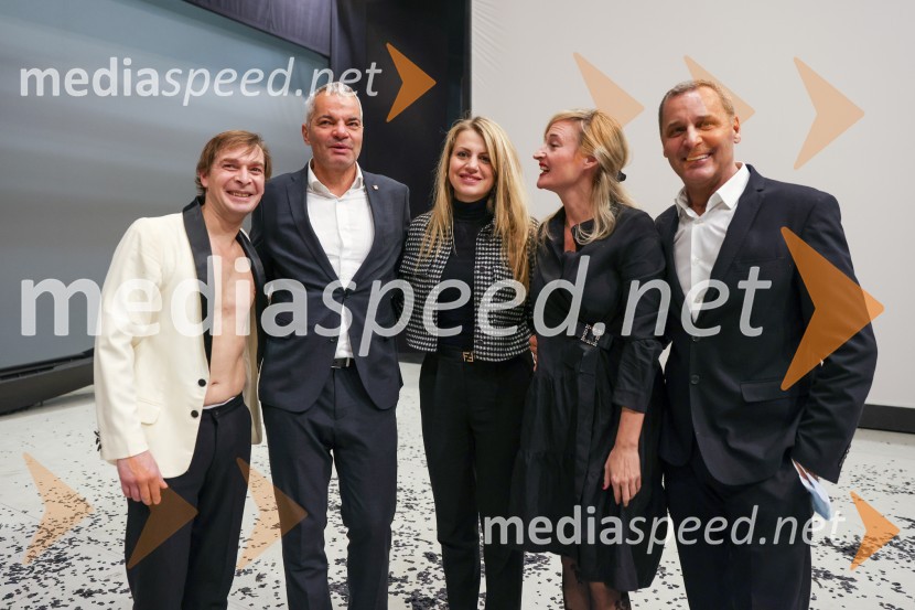  Anton Bogov, baletni solist;  Aleksander Saša Arsenovič, župan, Mestna občina Maribor;  Katja Arsenovič, direktorica Rožmarin Hospitality Group;  Valentina Turcu, koreografinja in baletna solistka;  Danilo Rošker, direktor SNG MariborAnton Bogov se je s Smrtjo v Benetkah poslovil od aktivne kariere