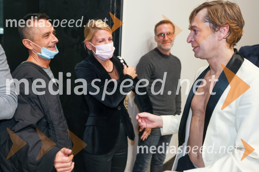  Damijan Vinter, voditelj;  Tiberiu Marta, baletni plesalec;  Anton Bogov, baletni solistAnton Bogov se je s Smrtjo v Benetkah poslovil od aktivne kariere