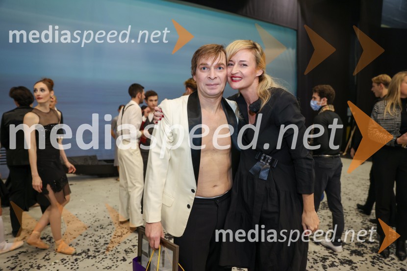  Anton Bogov, baletni solist;  Valentina Turcu, koreografinja in baletna solistkaAnton Bogov se je s Smrtjo v Benetkah poslovil od aktivne kariere