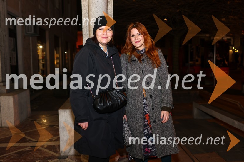  Teja Pelko, novinarka, Svet24;  Eva Belčič, vodja marketinga in odnosov z javnostmi PGKLepe vide lepo gorijo, premiera drame, Prešernovo gledališče Kranj