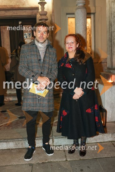  Aleš Novak, umetniški direktor Festivala Borštnikovo srečanje;  Marinka Poštrak, dramaturginja, Prešernovo gledališče KranjLepe vide lepo gorijo, premiera drame, Prešernovo gledališče Kranj