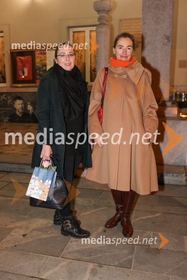  Mateja Starič, skladateljica;  Petra Govc, igralkaLepe vide lepo gorijo, premiera drame, Prešernovo gledališče Kranj