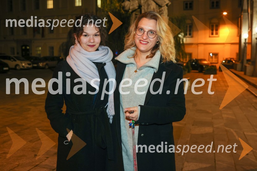  Tajda Lipicer, Radio Študent;  Tereza  Gregorič, dramaturginjaLepe vide lepo gorijo, premiera drame, Prešernovo gledališče Kranj