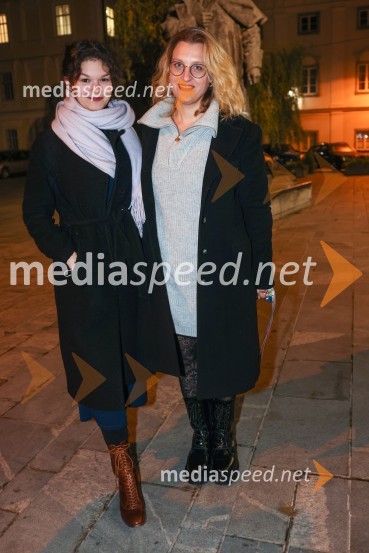  Tajda Lipicer, Radio Študent;  Tereza  Gregorič, dramaturginjaLepe vide lepo gorijo, premiera drame, Prešernovo gledališče Kranj