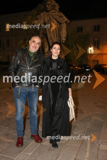  Igor Kavčič;  Zala Julija KavčičLepe vide lepo gorijo, premiera drame, Prešernovo gledališče Kranj