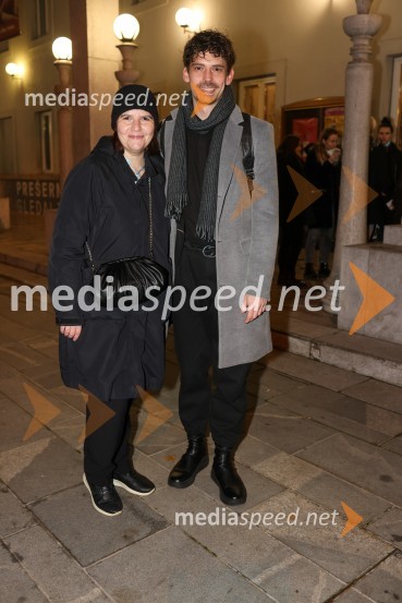  Teja Pelko, novinarka, Svet24;  Nejc Cijan Garlatti, igralecLepe vide lepo gorijo, premiera drame, Prešernovo gledališče Kranj