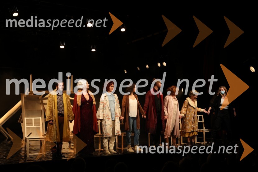  Aljoša Ternovšek, igralec;  Darja Reichman, igralka;  Vesna  Slapar, igralka;  Gaja Filač, igralka;  Miha Rodman, igralec;  Vesna  Jevnikar, igralka;  Doroteja Nadrah, igralka;  Maša Pelko, režiserkaLepe vide lepo gorijo, premiera drame, Prešernovo gledališče Kranj